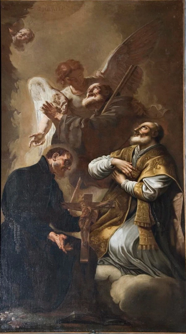 Santi Francesco da Paola, Gaetano Thiene, Filippo Neri - Chiesa dei SS. Simeone e Giuda Apostoli, Venezia
